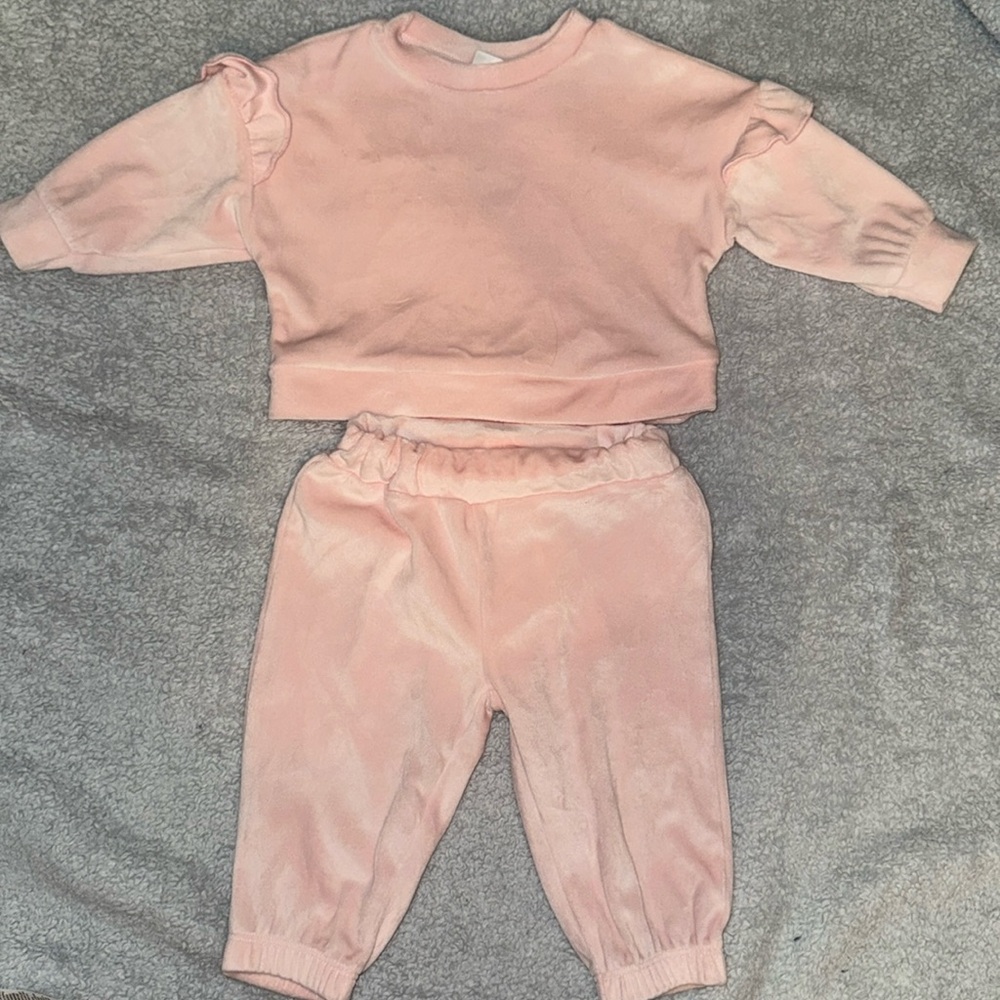 Carters matching fleece set